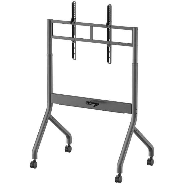 Aisens Soporte de Suelo FT90E-469 para TV de 55-90 pulgadas con Ruedas y Manivela